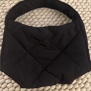 Black COS diamond quilted zip bag. Hardly used, pristine condition